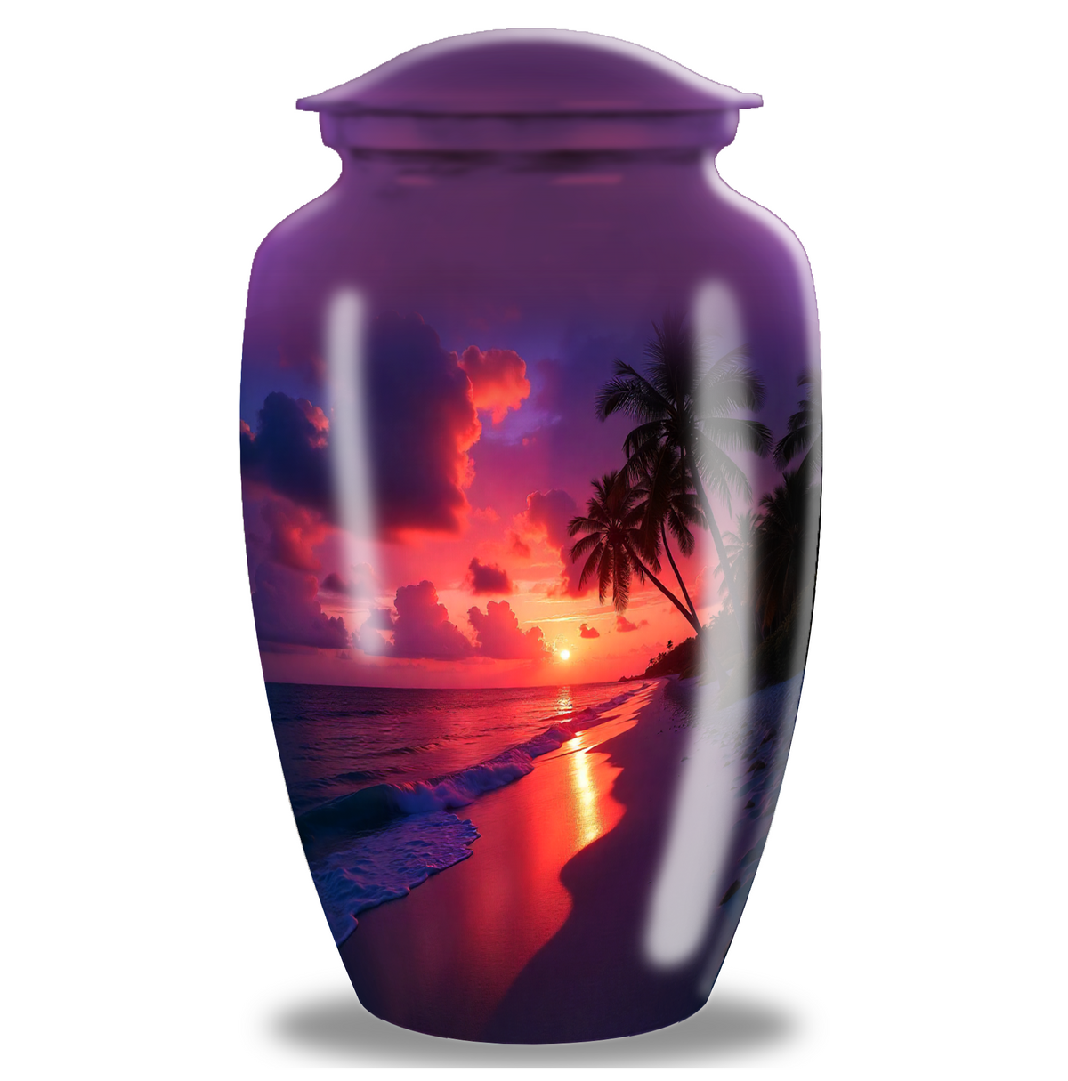 Sunset Beach Cremation Urn