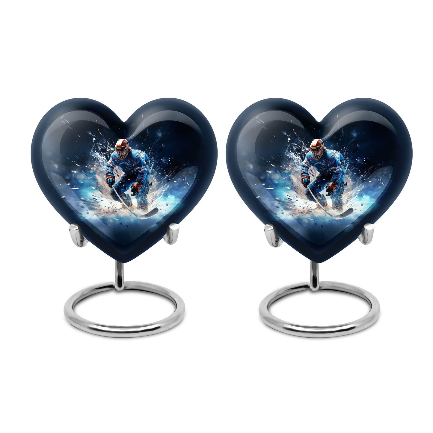 Heart Shape  Keepsake Urn Pack of 2