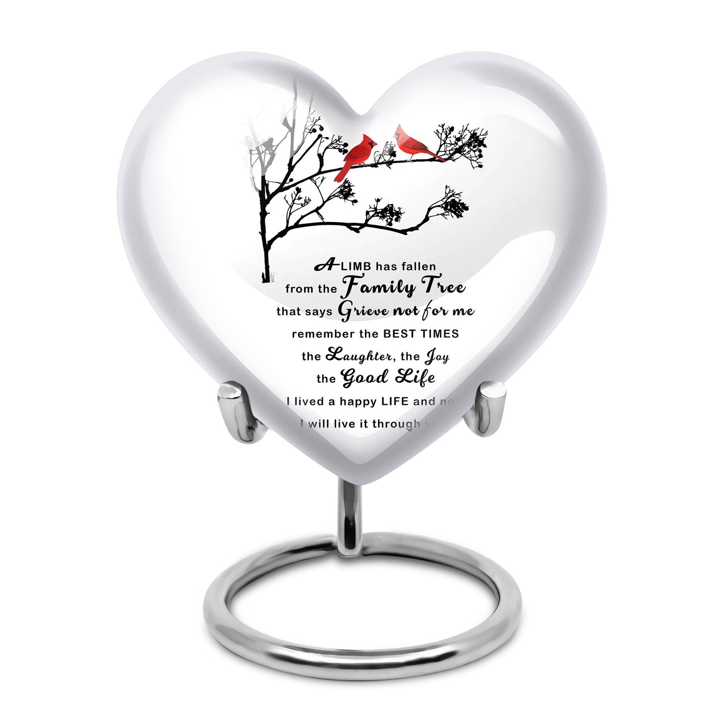 Heart Shape  Keepsake Urn 3 Inch