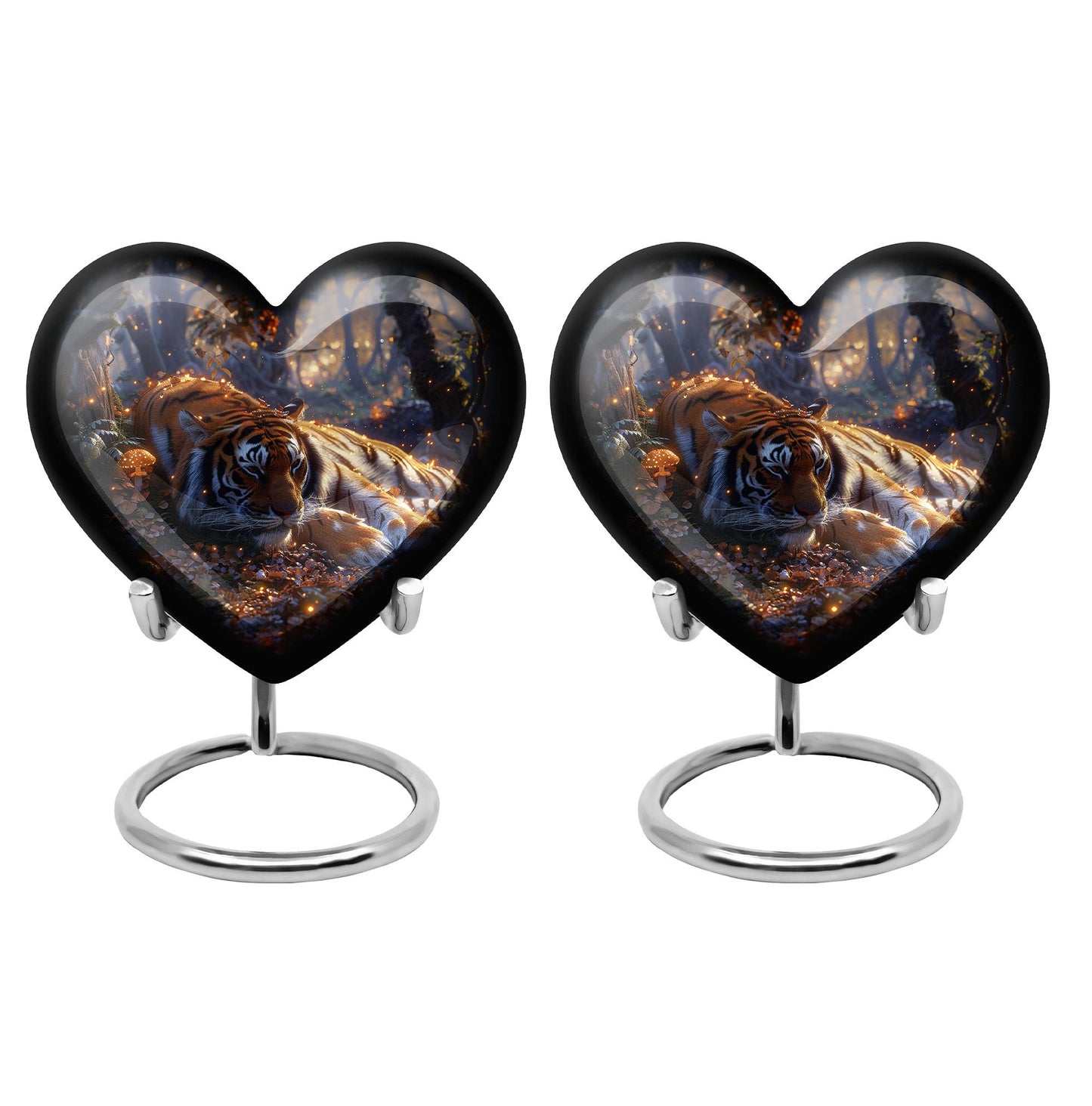 Heart Shape  Keepsake Urn Pack of 2