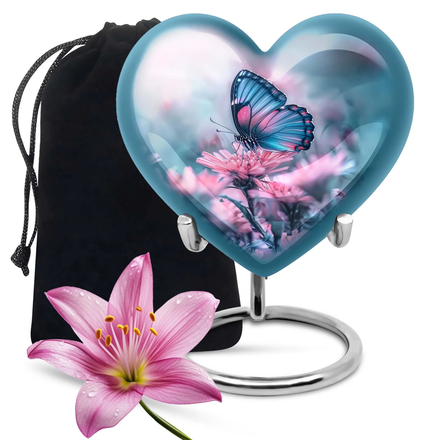 Butterfly Urns | Heart-Shaped Cremation Urns For Cremation Ashes