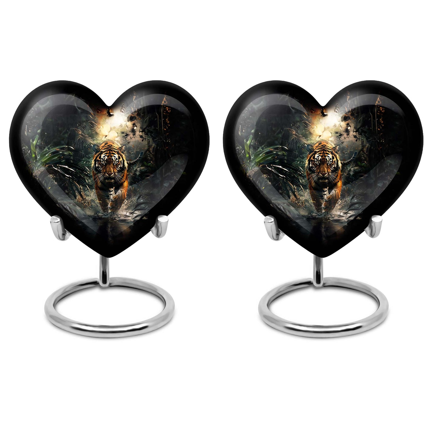 Heart Shape  Keepsake Urn Pack of 2