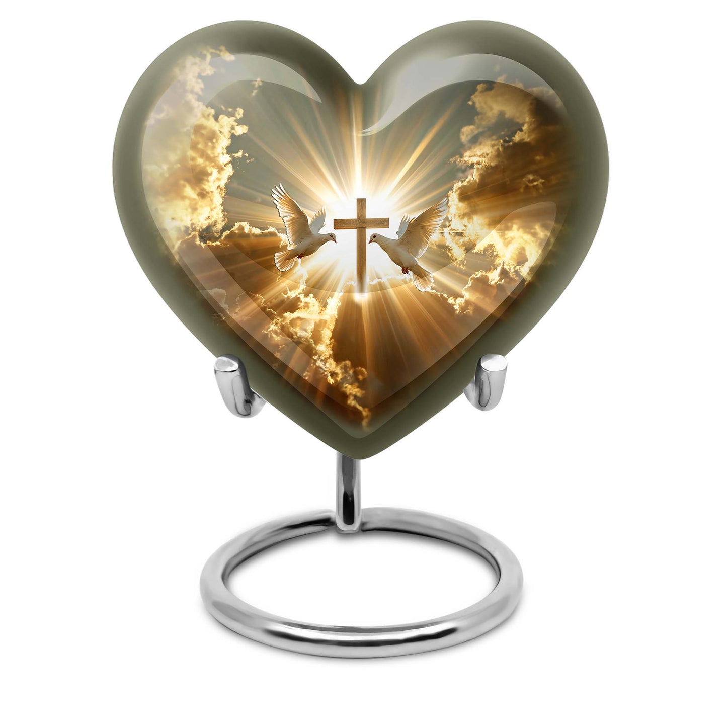 Heart Shape  Keepsake Urn 3 Inch