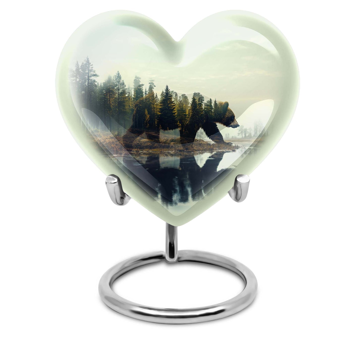 Heart Shape  Keepsake Urn 3 Inch