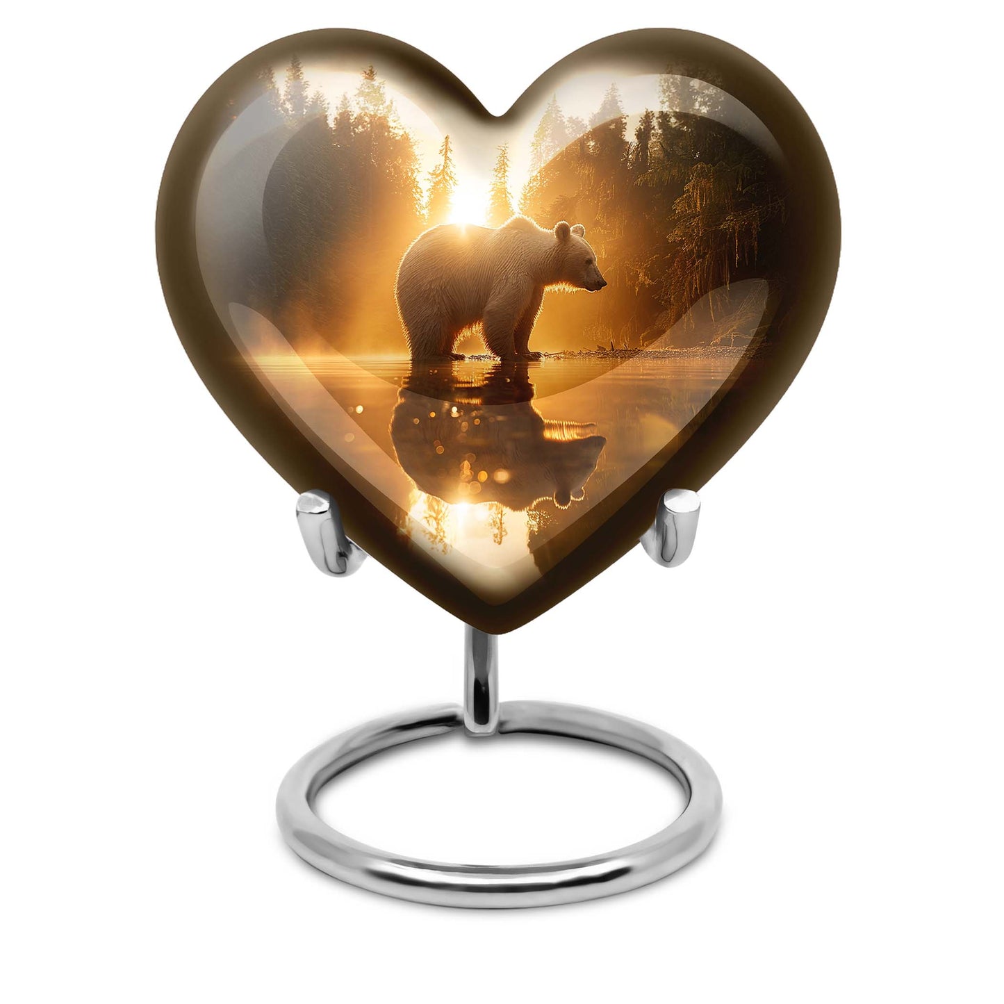 Heart Shape  Keepsake Urn 3 Inch