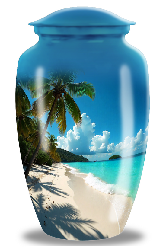 Ocean Theme Cremation Urn