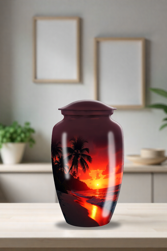 Beach Theme Cremation Urn