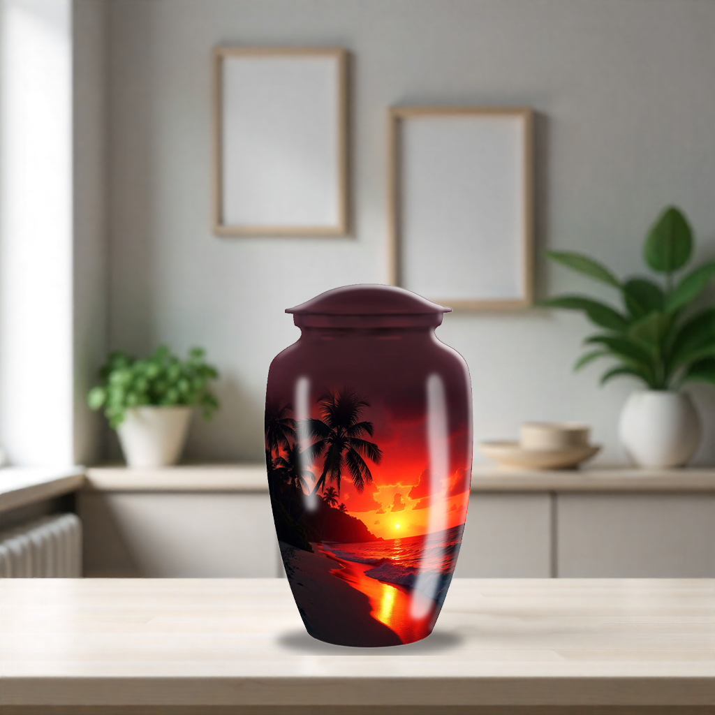 Beach Theme Cremation Urn