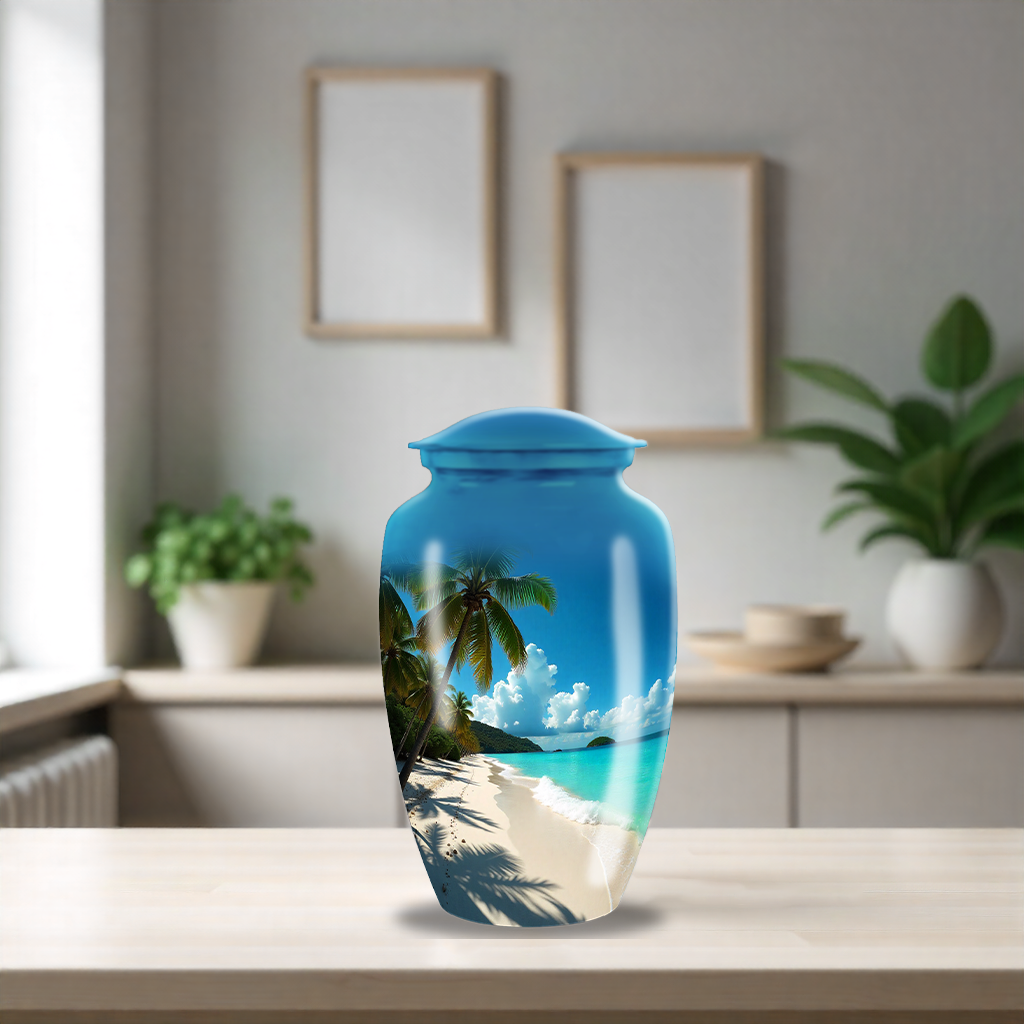 Ocean Theme Cremation Urn